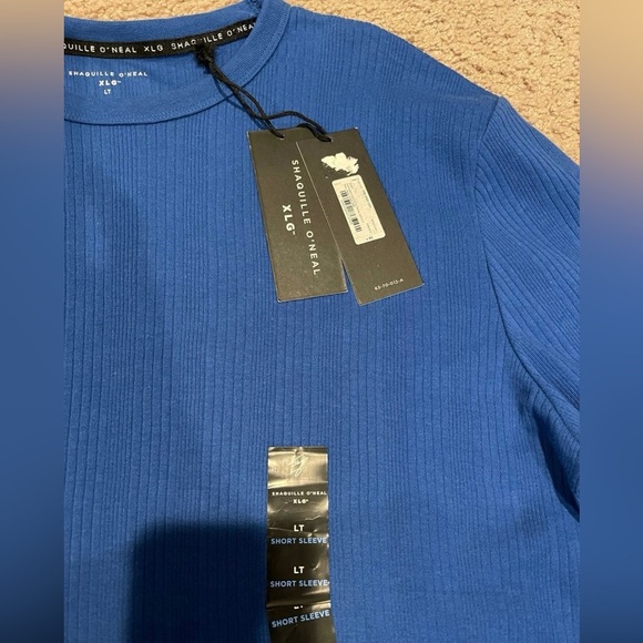 Men's SHAQUILLE O'NEAL short sleeve blue tshirt - Picture 7 of 8